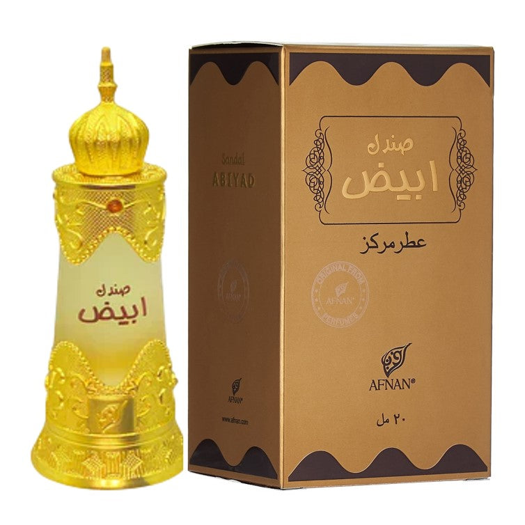 Afnan Sandal Abiyad Concentrated Perfume 20ml