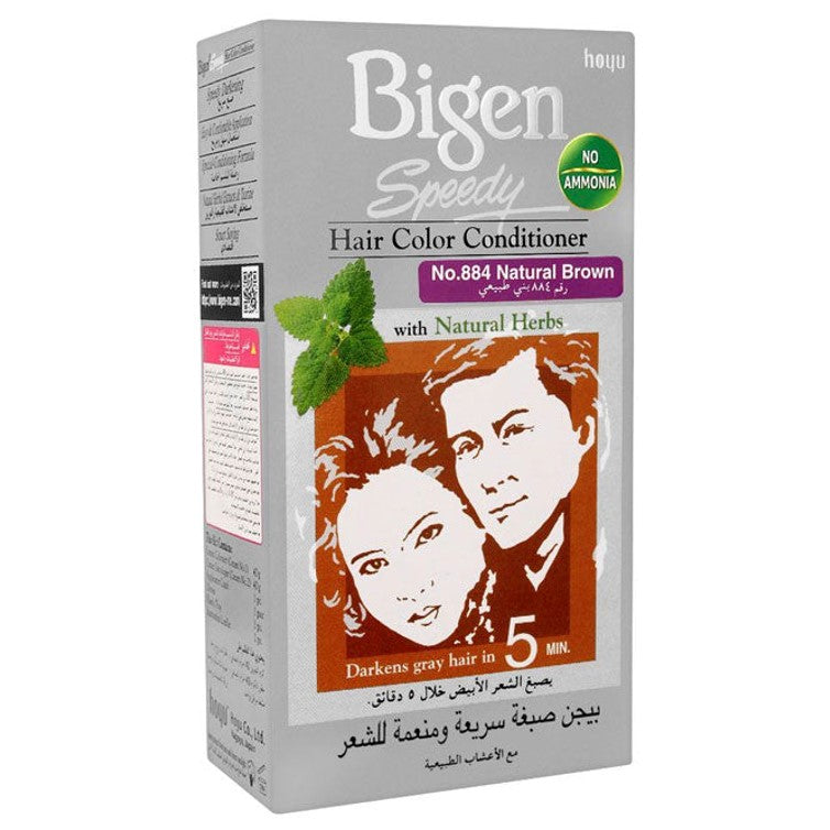 Bigen Speedy Hair Color Conditioner 884 Natural Brown