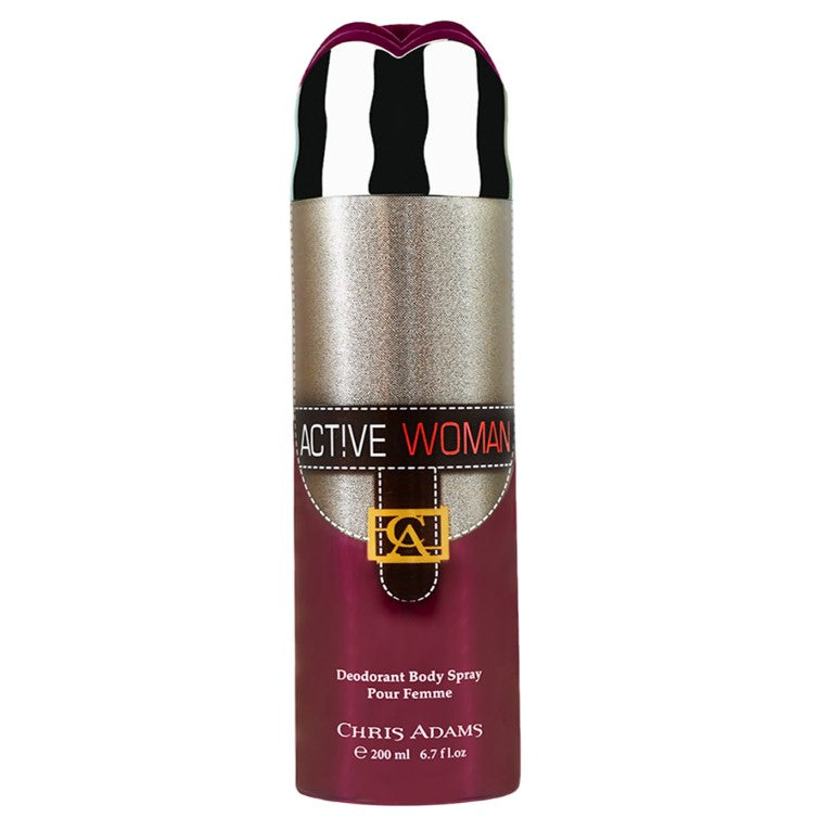 Chris Adams Active Woman Deodorant Body Spray 200ml