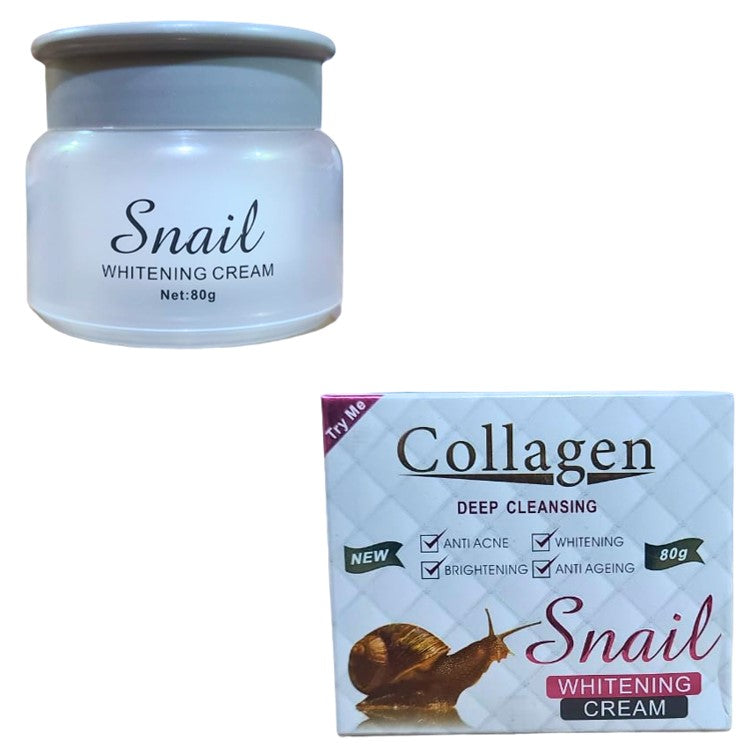 Collagen Snail Whitening Cream & Anti Acne 80g