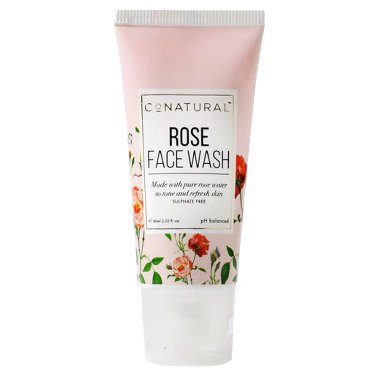 Conatural Rose Face Wash 60ml