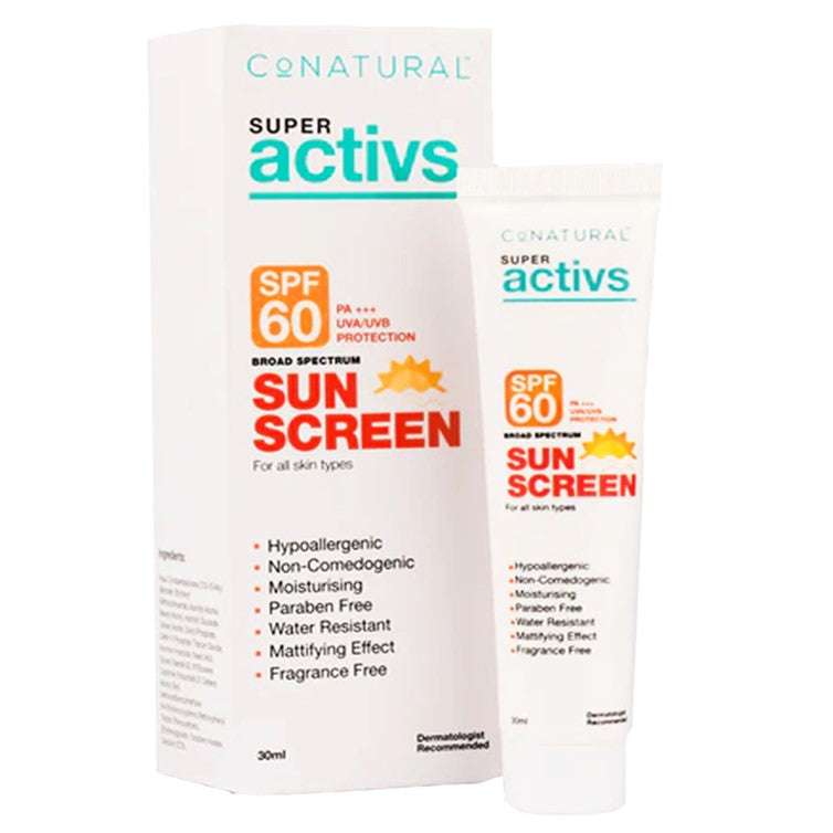 Conatural Super Activs Broad Spectrum Sunscreen SPF 60