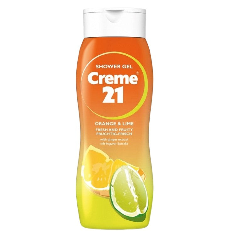 Creme 21 Shower Gel Organe & Lime Ginger Extract 250ml