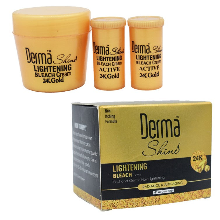 Derma Shine Gold Lightening 24K Bleach Cream 60gm