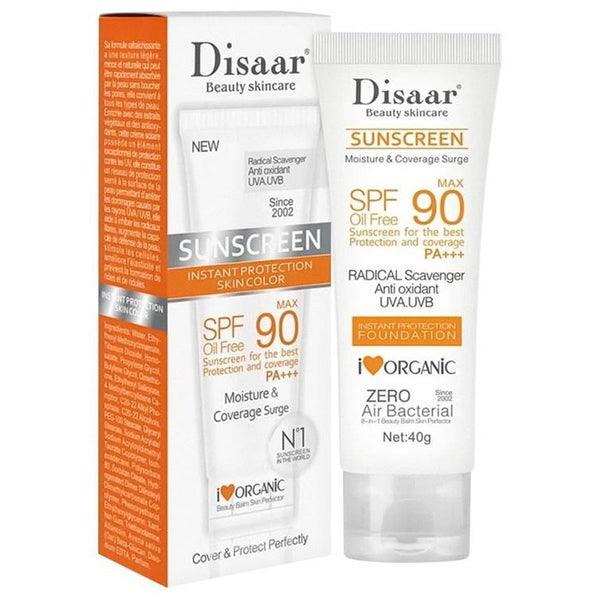 Disaar Sunscreen Cream Spf90 Oil Free Instant Protection 40g - Urban Beauty