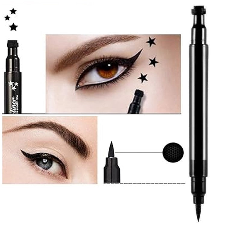 Double Headed Eyeliner with Star Stamp