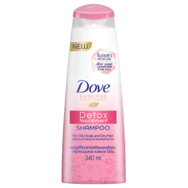 Dove Detox Nourishment Shampoo 340ml