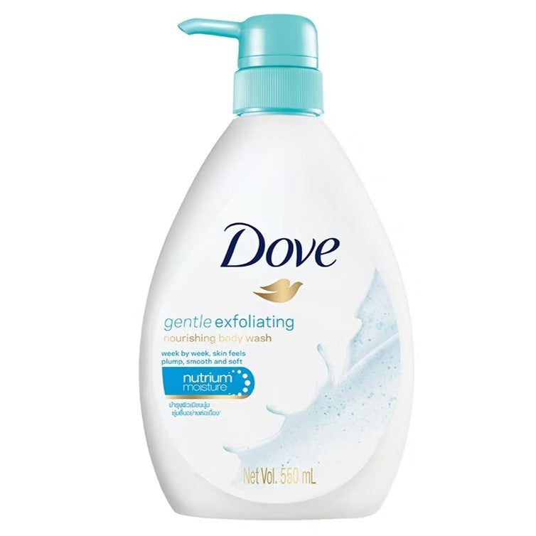 Dove Gentle Exfoliating Nourishing Body Wash 550ml