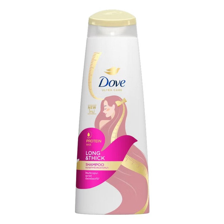 Dove Long & Thick Protein Max Shampoo 300ml