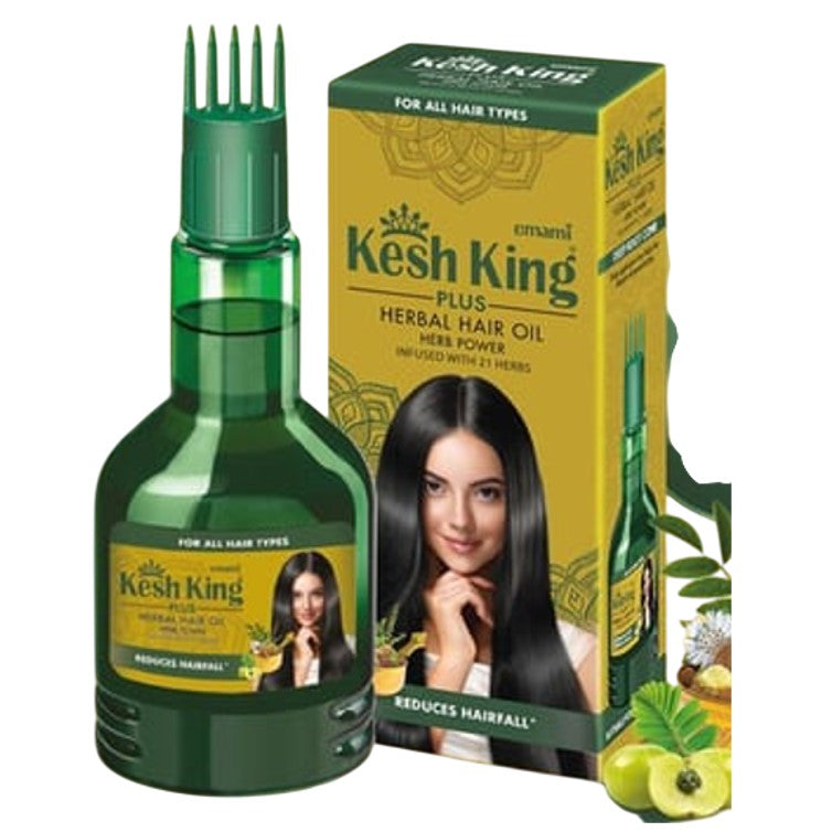 Emami Kesh King Plus Hair Oil infused with 21 Herbs 50ml