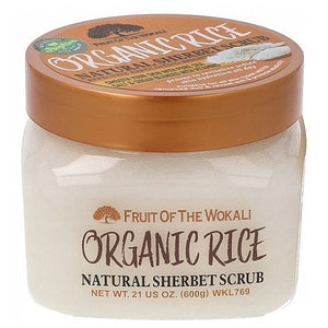 Fruit of Wokali Organic Rice Natural Sherbet Scrub 600g