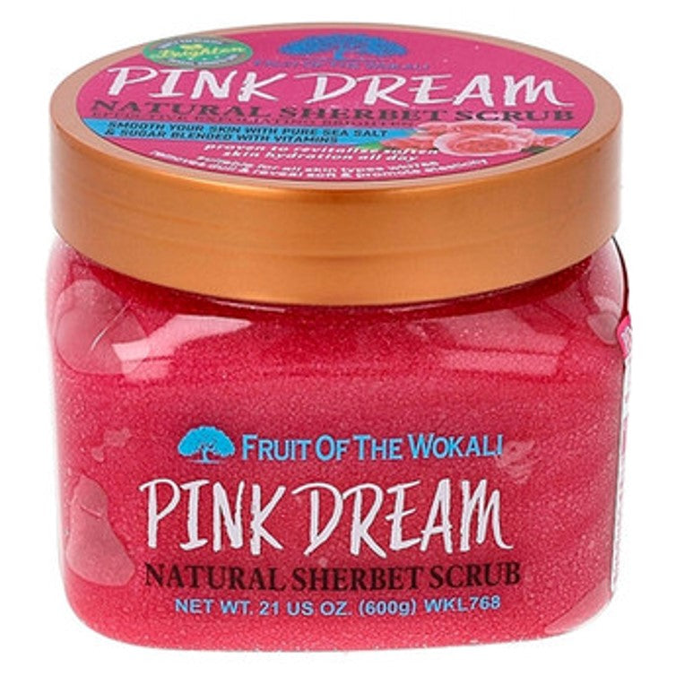 Fruit of Wokali Pink Dream Natural Sherbet Scrub 600g