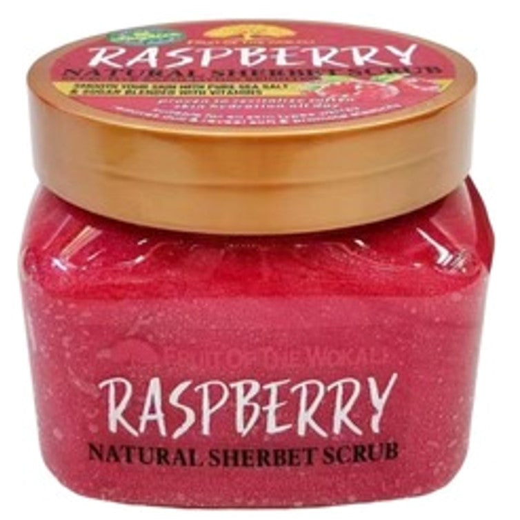 Fruit of Wokali Raspberry Natural Sherbet Scrub 600g