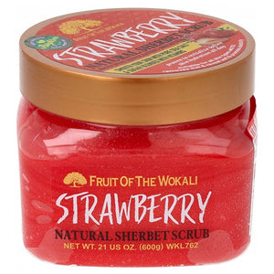 Fruit of Wokali Strawberry Natural Sherbet Scrub 600g