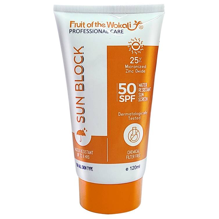 Fruit of the Wokali Sun Block SPF50 120ml