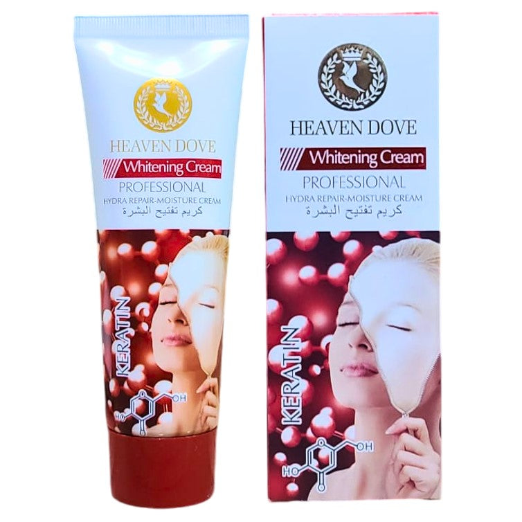 Heaven Dove Whitening Cream Keratin Hydra Repair Moisture