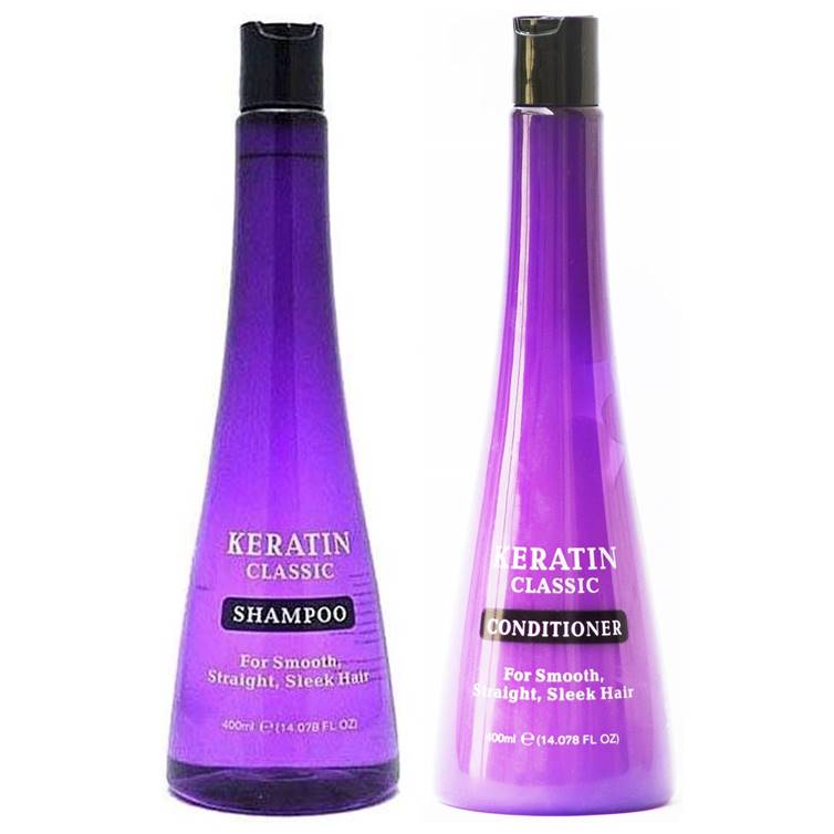 Keratin Classic Shampoo and Conditioner 400ml