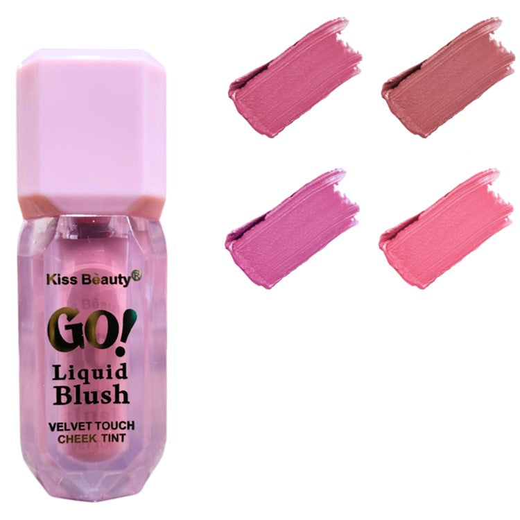 Kiss Beauty Go Liquid Blush Velvet Touch