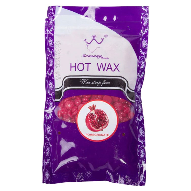 Konsung Beauty Hot Wax Stripless Pomegranate 100g