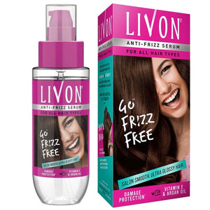 Livon Anti Frizz Serum Salon Smooth Ultra Glossy Hair 50ml