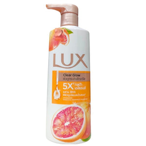 Lux Body Wash Clear Glow 450ml (Imported)