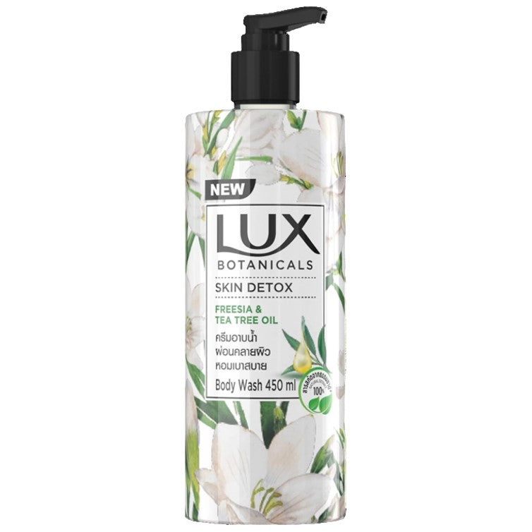 Lux Botanicals Skin Detox Body Wash Freesia & Tea Tree Oil 450ml