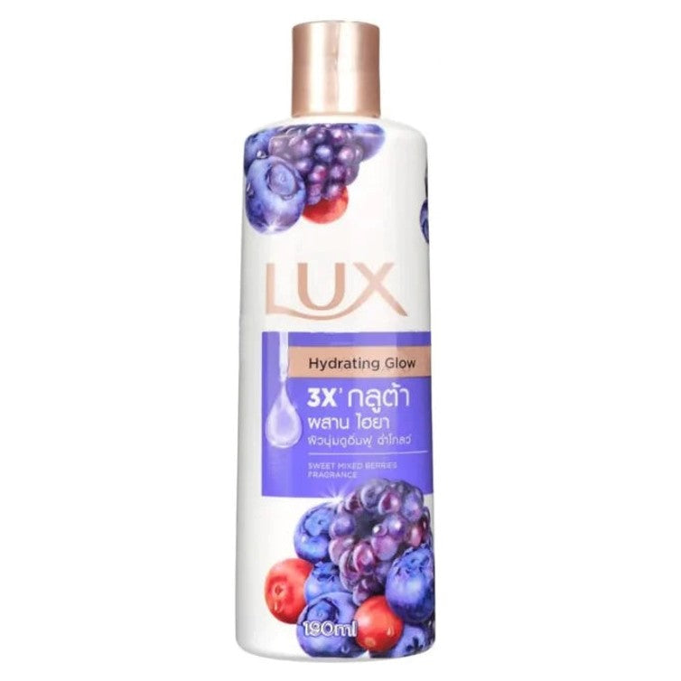 Lux Hydrating Glow Mixed Berries Body Wash 190ml