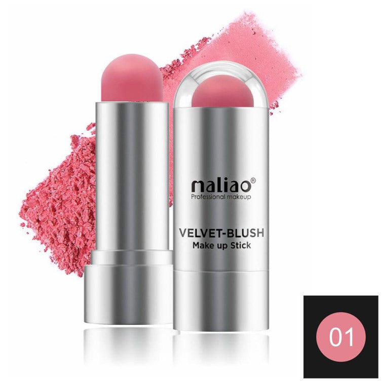 Maliao Velvet Blush Stick (6 Shades)