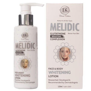 Melidic Glutathione Face & Body Whitening Lotion 120ml