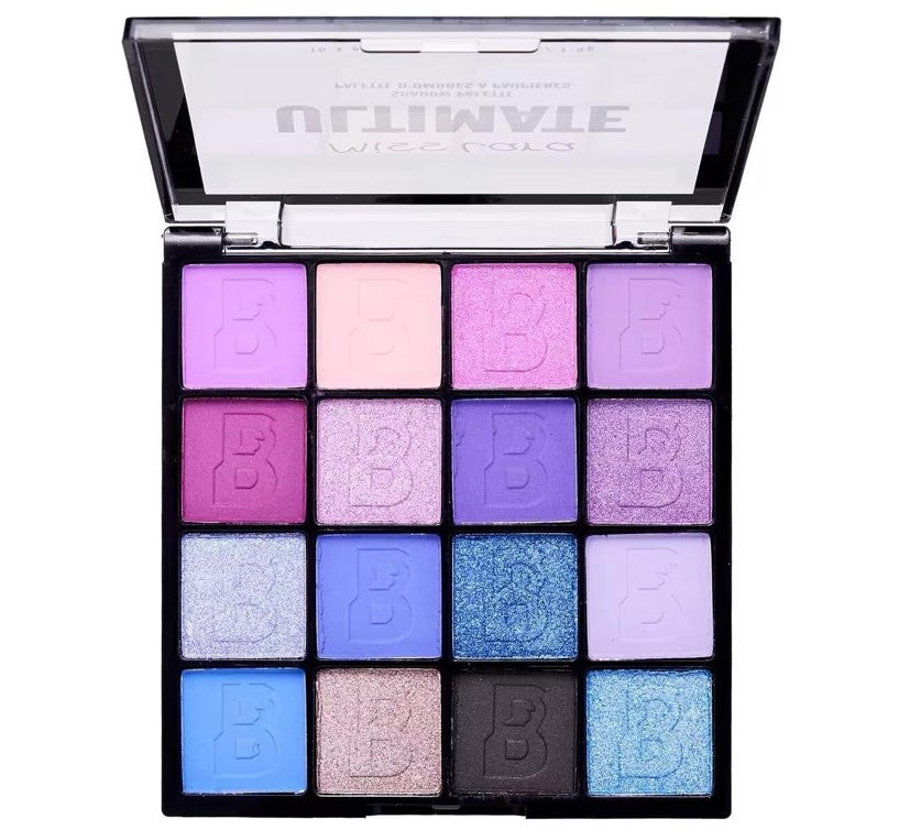 Miss Lara 16 Color Eyeshadow Palette Lavendaze