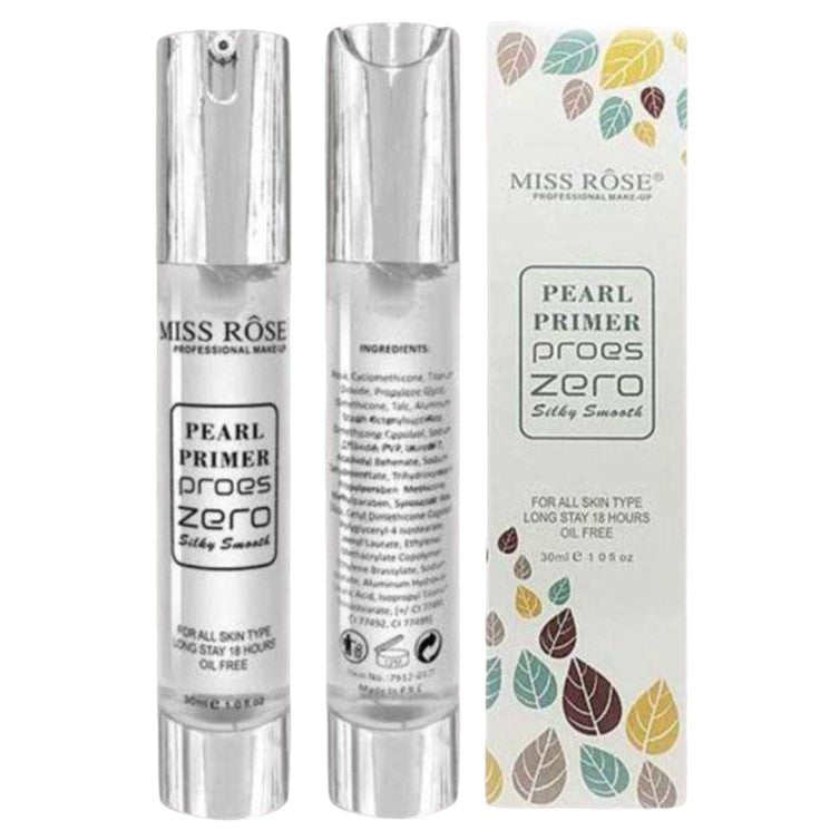 Miss Rose Zero Pores Primer Silky Smooth 18H Long Lasting