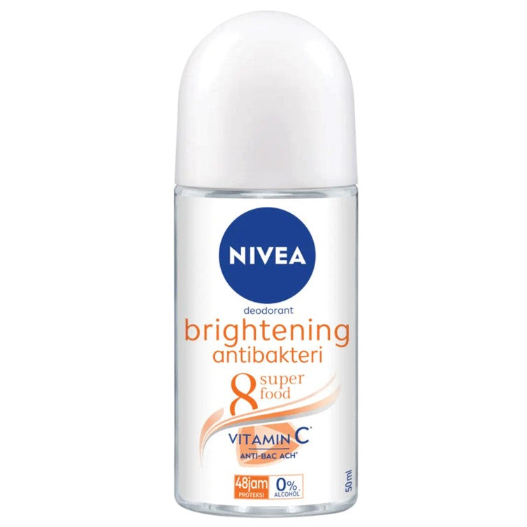 Nivea Brightening Anti Bacterial 8 Super Food Roll on 50ml