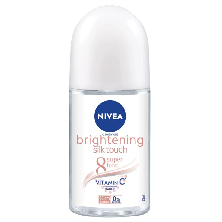 Nivea Brightening Silk Touch 8 Super Food Roll on 50ml