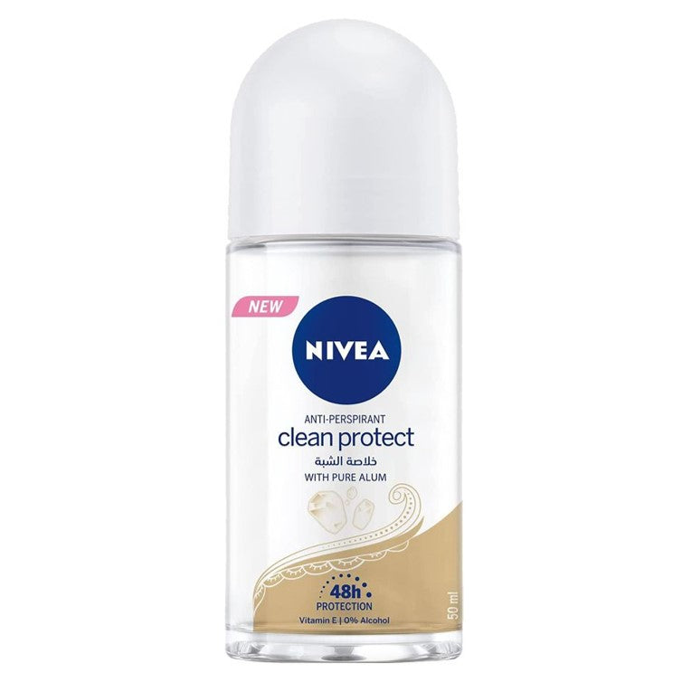 Nivea Clean Protect Anti Perspirant Roll on 50ml