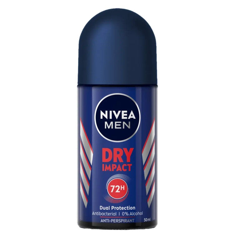 Nivea Men Dry Impact 72 Hours Dual Protection Roll om