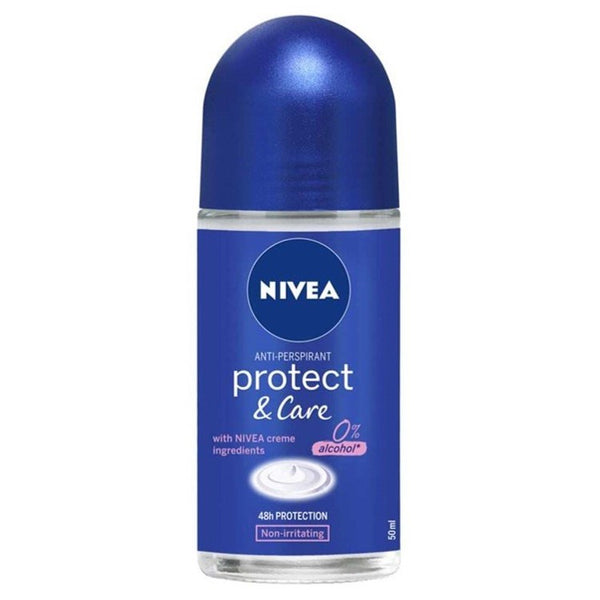 Nivea Protect & Care Anti Perspirant Roll On 50ml - Urban Beauty