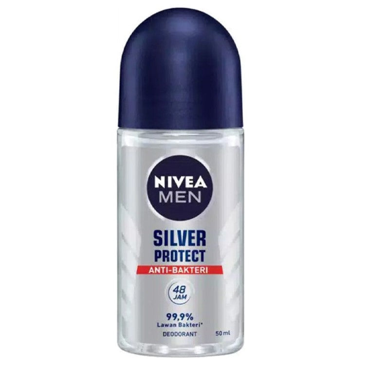 Nivea Men Silver Protect Anti-Bacterial Roll on 50ml