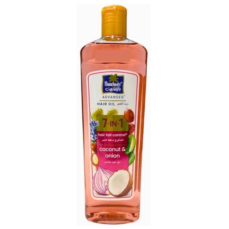 Parachute Advansed 7 IN 1 Coconut & Onion Hair Fall Control Oil 180ml