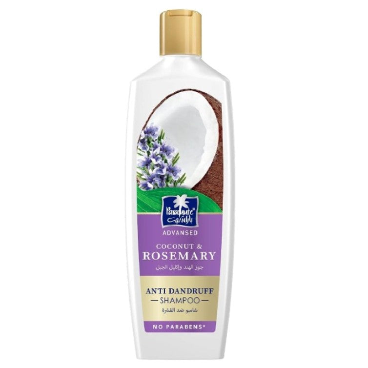 Parachute Advansed Coconut & Rosemary Anti Dandruff Shampoo 340ml