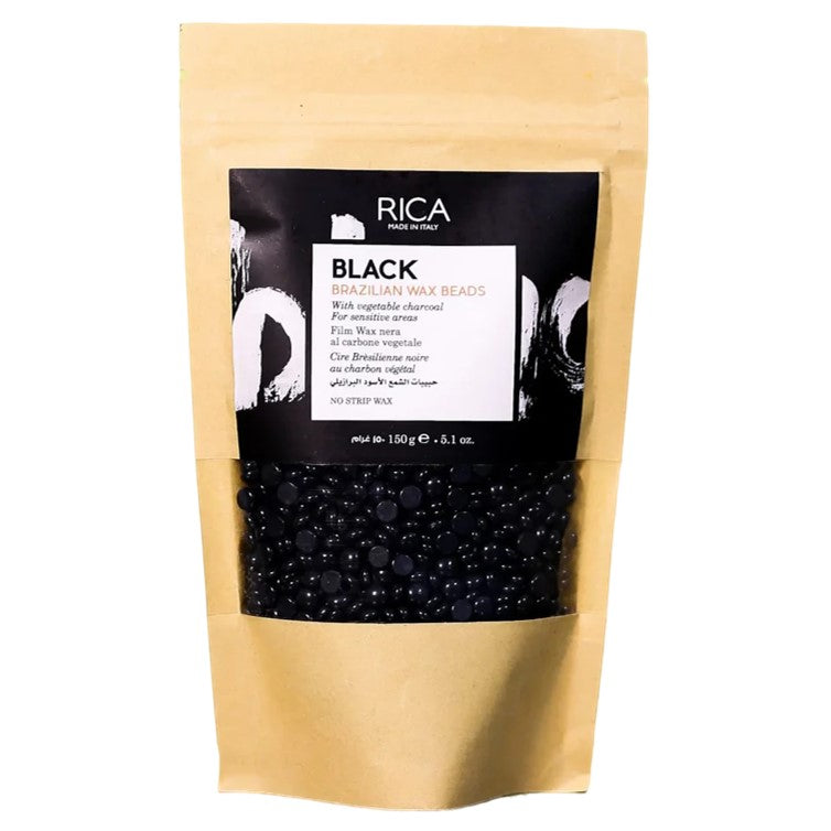 Rica Black Brazilian Wax Beads 150g