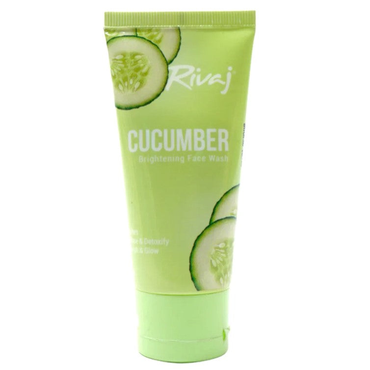 Rivaj Cucumber Brightening Face Wash 50ml