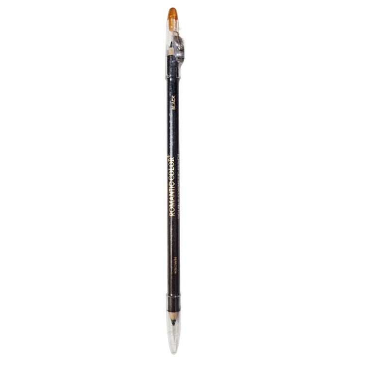 Romantic Color Duo Eyeliner with Sharpener Brown & Black