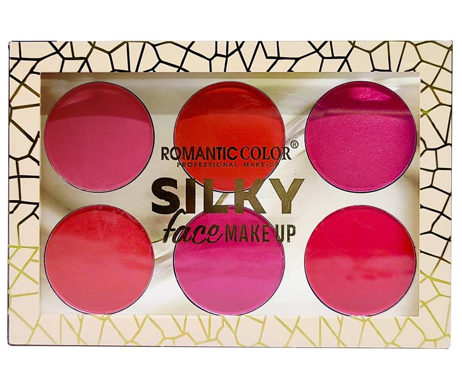 Romantic Color Silky Blush 06 Color Palette