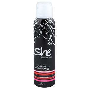 She is Special perfumed body spray Black 150ml