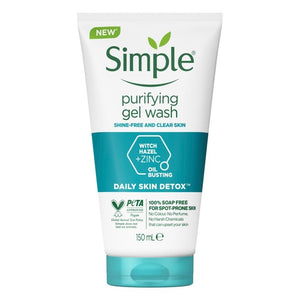 Simple Daily Skin Detox Purifying Gel Wash 150ml