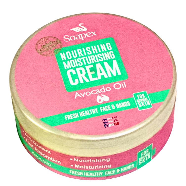 Soapex Avocado Oil Nourishing Moisturizing Cream 220ml