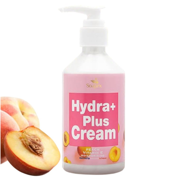 Soapex Hydra Plus Moisturizing Cream Peach & Vitamin E 250ml