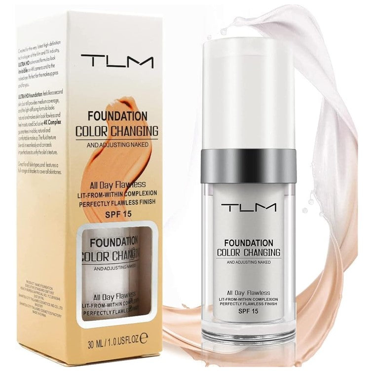 Tailaimei Colour Changing Foundation All Day Flawless Finish with SPF 15