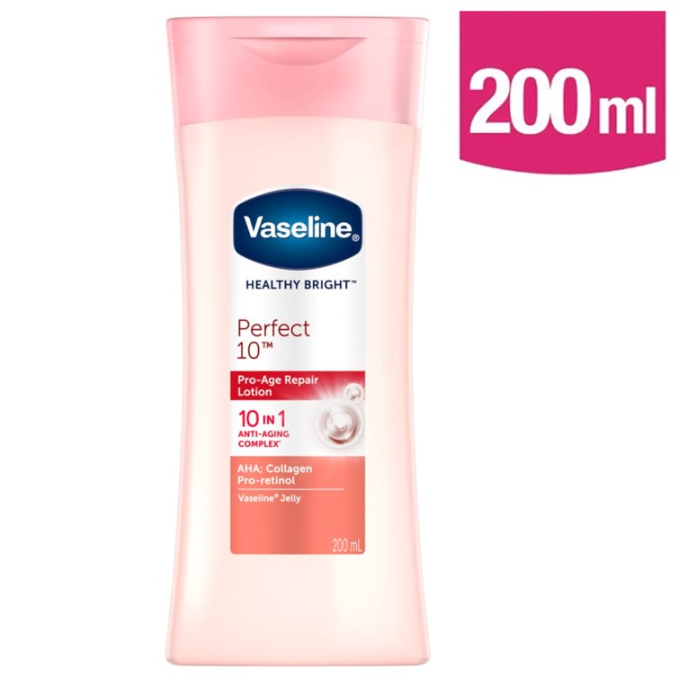 Vaseline Perfect 10 Pro-age Repair Lotion 200ml