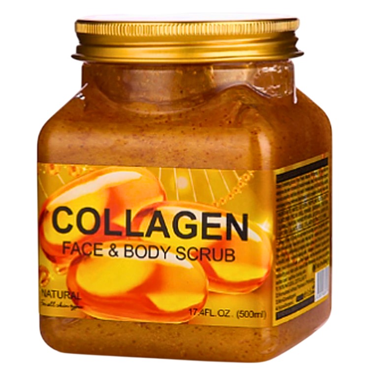 Wokali Collagen Face & Body Scrub